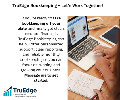 Image for TruEdge Bookkeeping & Advisory Services LLC with ID of: 6815565