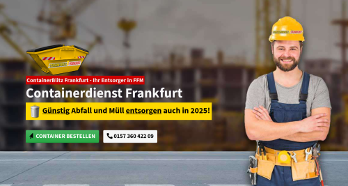 Image for Containerdienst Frankfurt | ContainerBlitz with ID of: 6827702