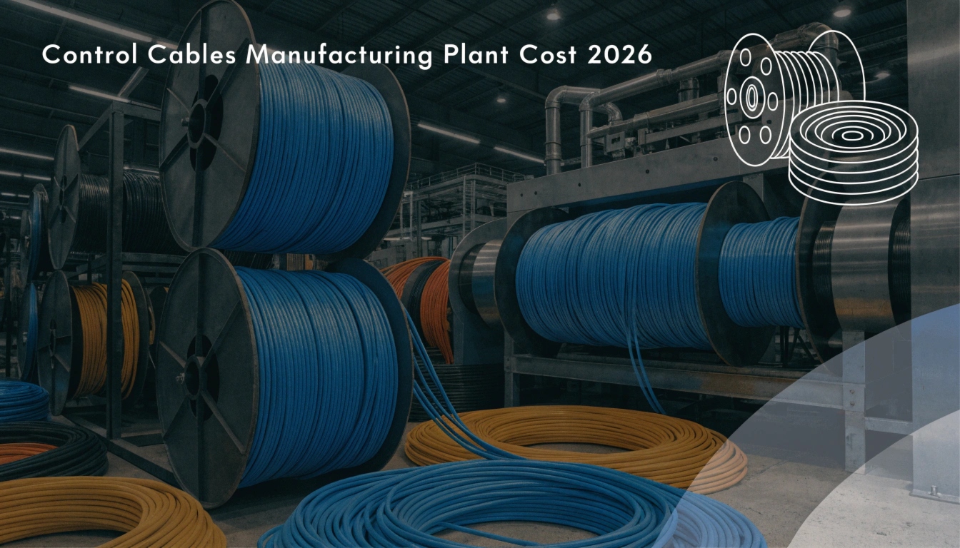 Image for Cost of Setting Up a Control Cables Manufacturing Plant & DPR 2026 with ID of: 6942480