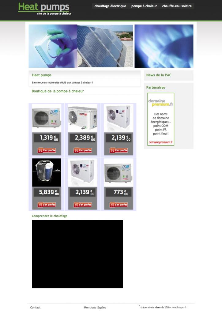 Image for Heat Pumps with ID of: 695336