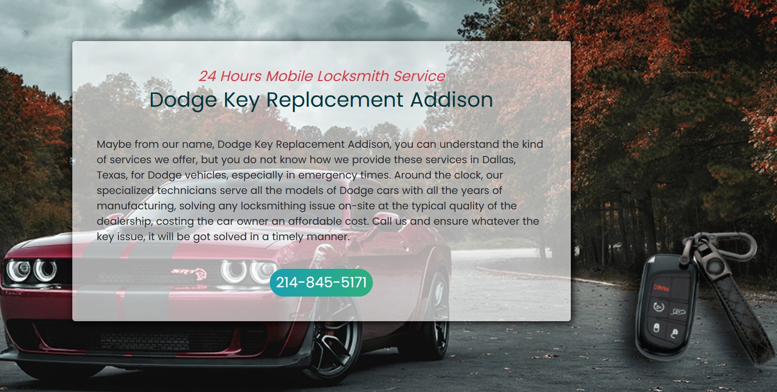 Image for Dodge Key Replacement Addison with ID of: 6874876