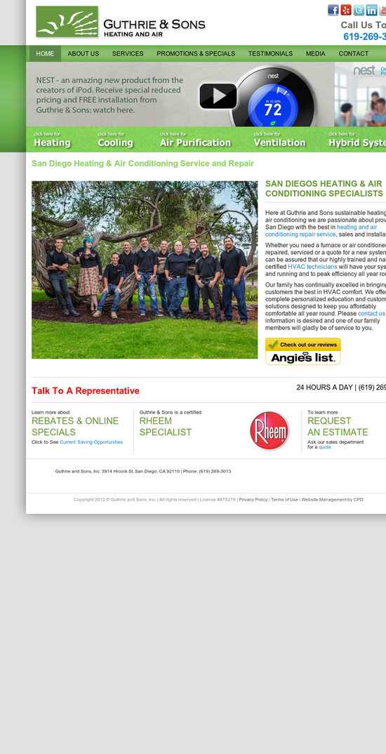 Image for Guthrie & Sons - Heating & Air Conditioning Service and Repair with ID of: 699689