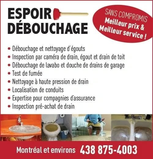Image for Espoir Débouchage with ID of: 6981821