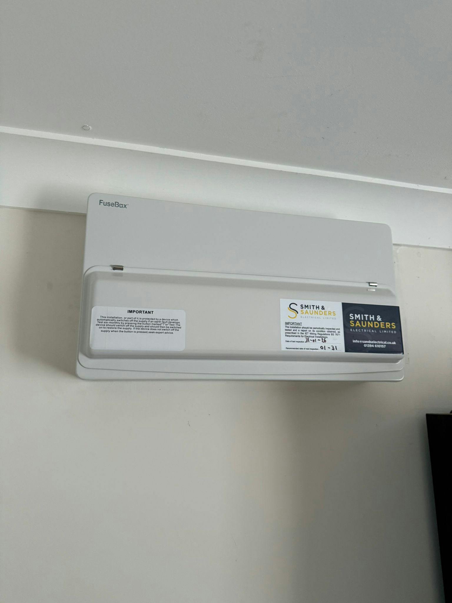 Image for Smith & Saunders Electrical Ltd with ID of: 6993518