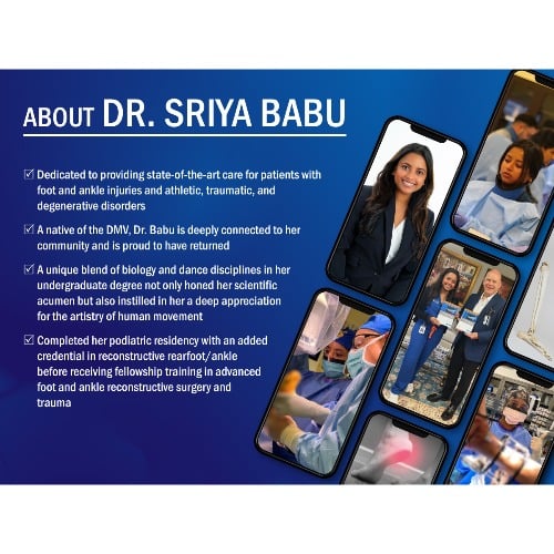 Image for Sriya S. Babu, DPM, AACFAS with ID of: 7045858