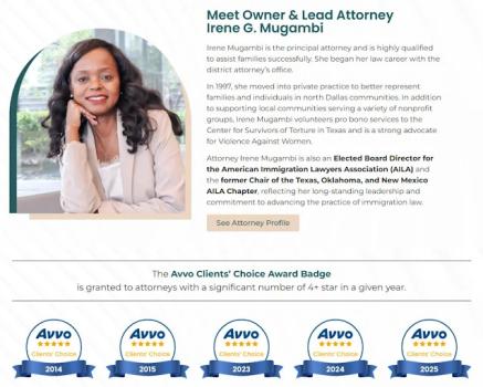 Image for Law Office of Irene G. Mugambi, P.C. with ID of: 7083643