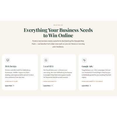 Image for Hattiesburg Web Designer with ID of: 7087240