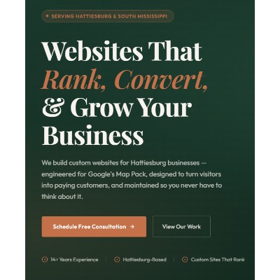 Image for Hattiesburg Web Designer with ID of: 7087242