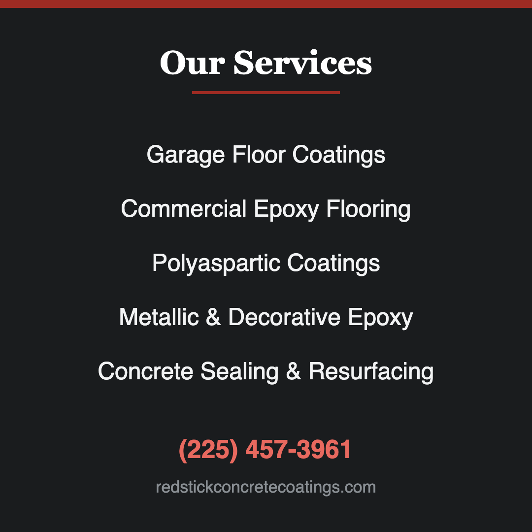 Image for Red Stick Concrete Coatings with ID of: 7179877