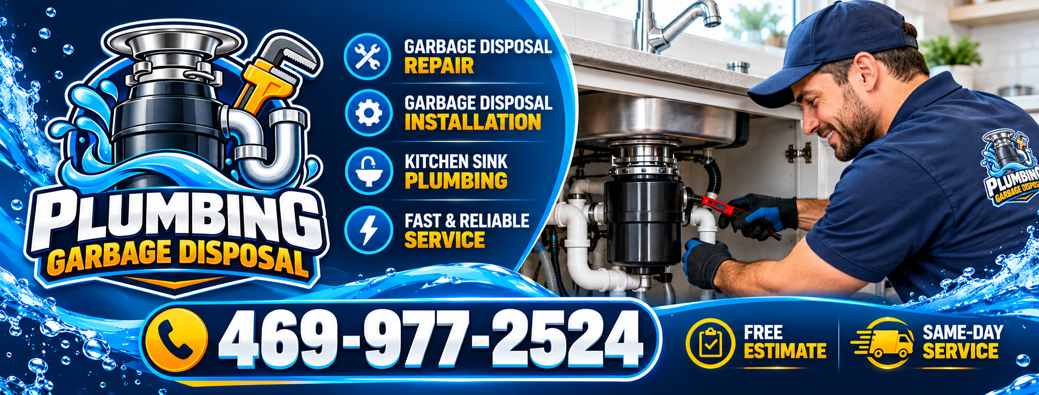 Image for Plumbing Garbage Disposal with ID of: 7257131