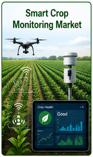 Image for Smart Crop Monitoring Market Forecast Amid Climate-Smart Farming Adoption with ID of: 7023293