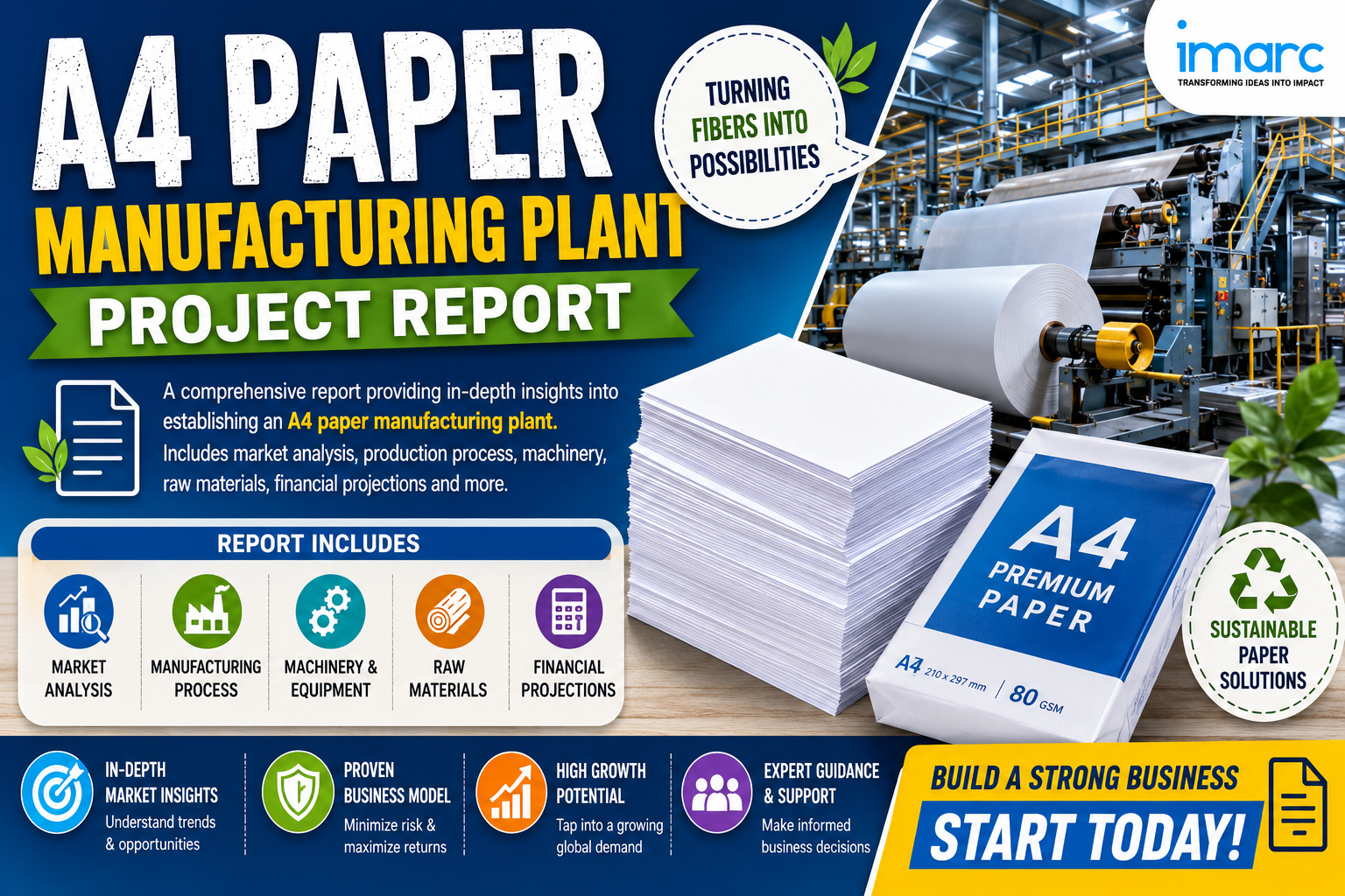Image for Setting Up an A4 Paper Manufacturing Plant 2026: Equipment, Machinery & Investment Guide with ID of: 7036090