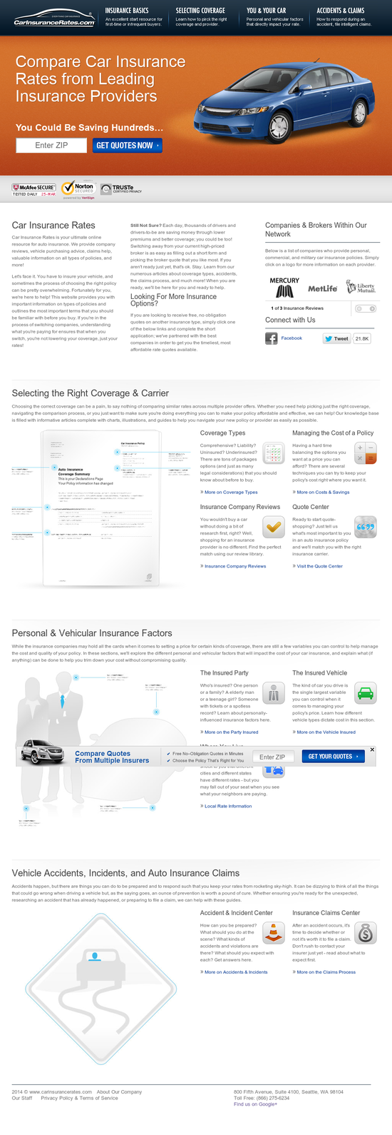 Image for CarInsuranceRates.com - Getting car insurance now easier than ever with ID of: 704734