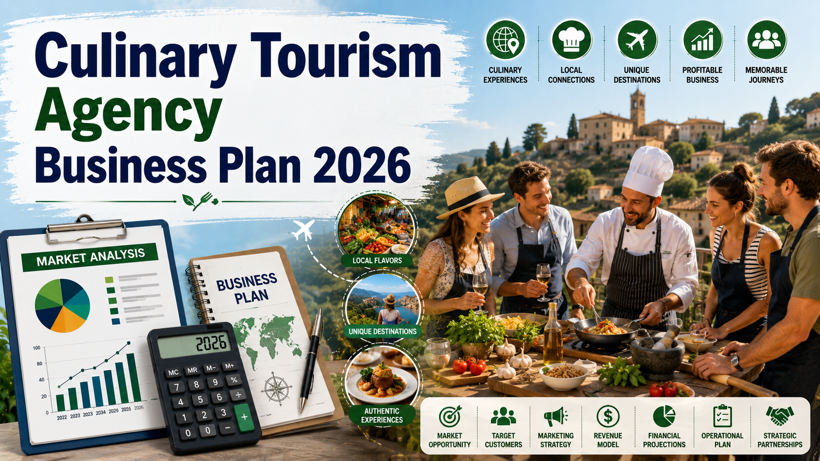 Image for Culinary Tourism Agency Business Setup Guide 2026: Investment, Operational Cost, and Profitability with ID of: 7052188
