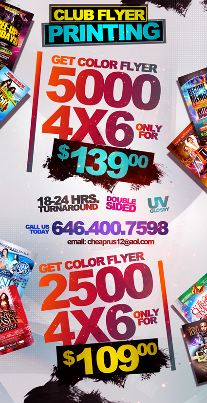 Image for Rush Flyer Printing in Brooklyn, NY Bronx, Brooklyn, Fairfield, Long Island, Manhattan, New Jersey, Queens, Staten Island, Westchester with ID of: 706716