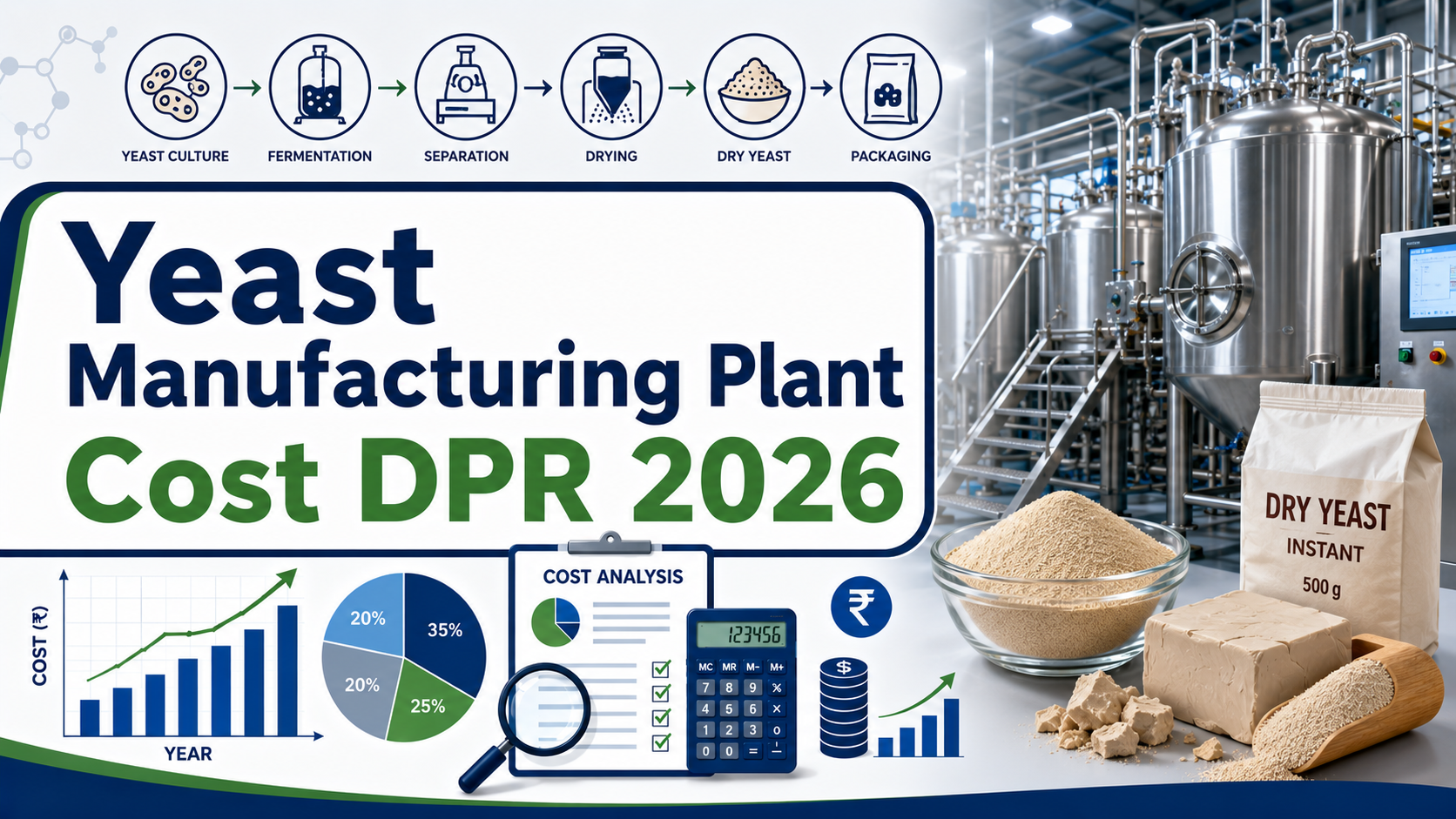 Image for Cost Analysis for a Yeast Manufacturing Plant 2026: Setup Requirements and Business Plan Consultant with ID of: 7069657