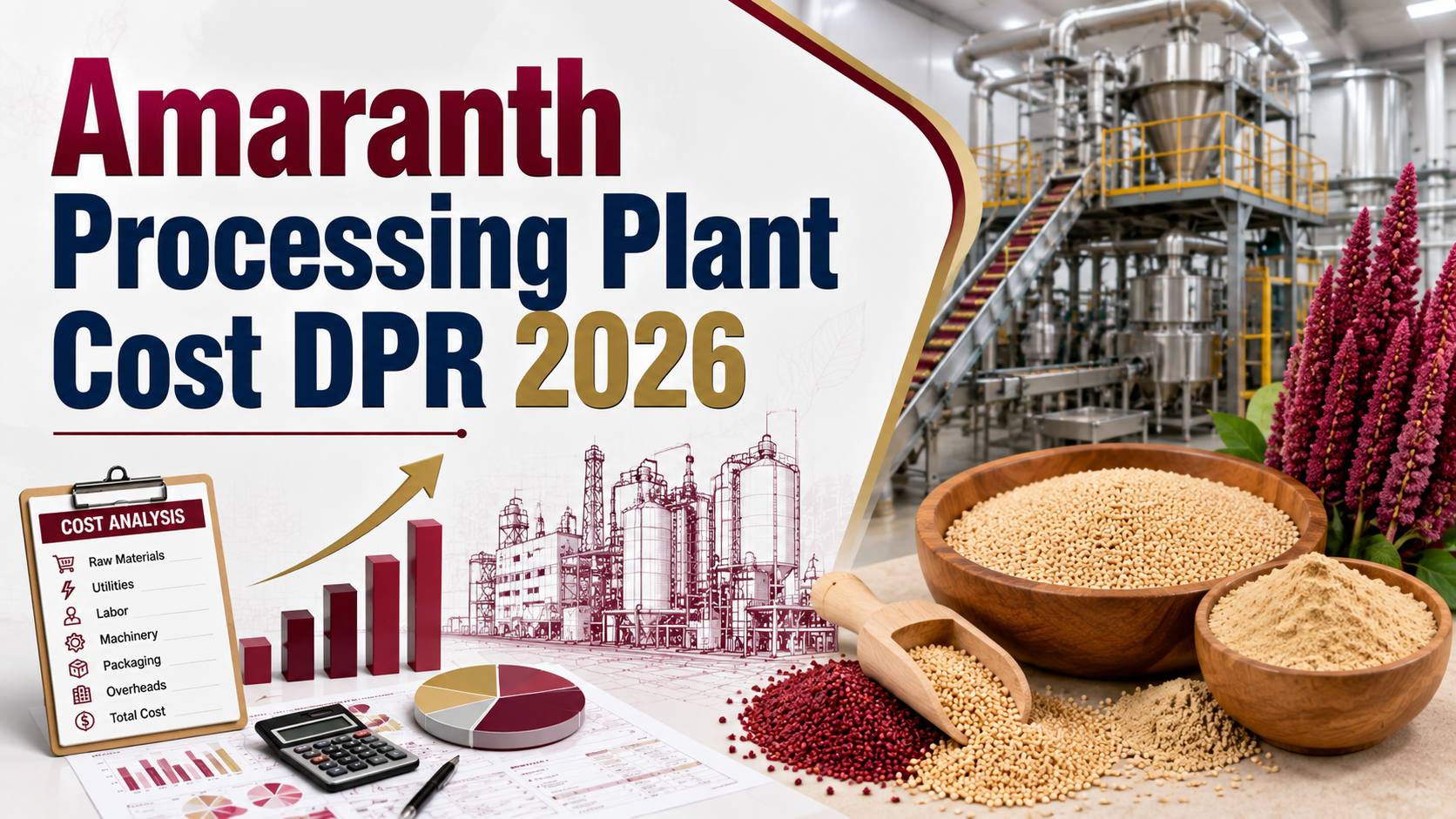 Image for How to Setup an Amaranth Processing Plant 2026: Cost, Licenses & Process Explained with ID of: 7087153