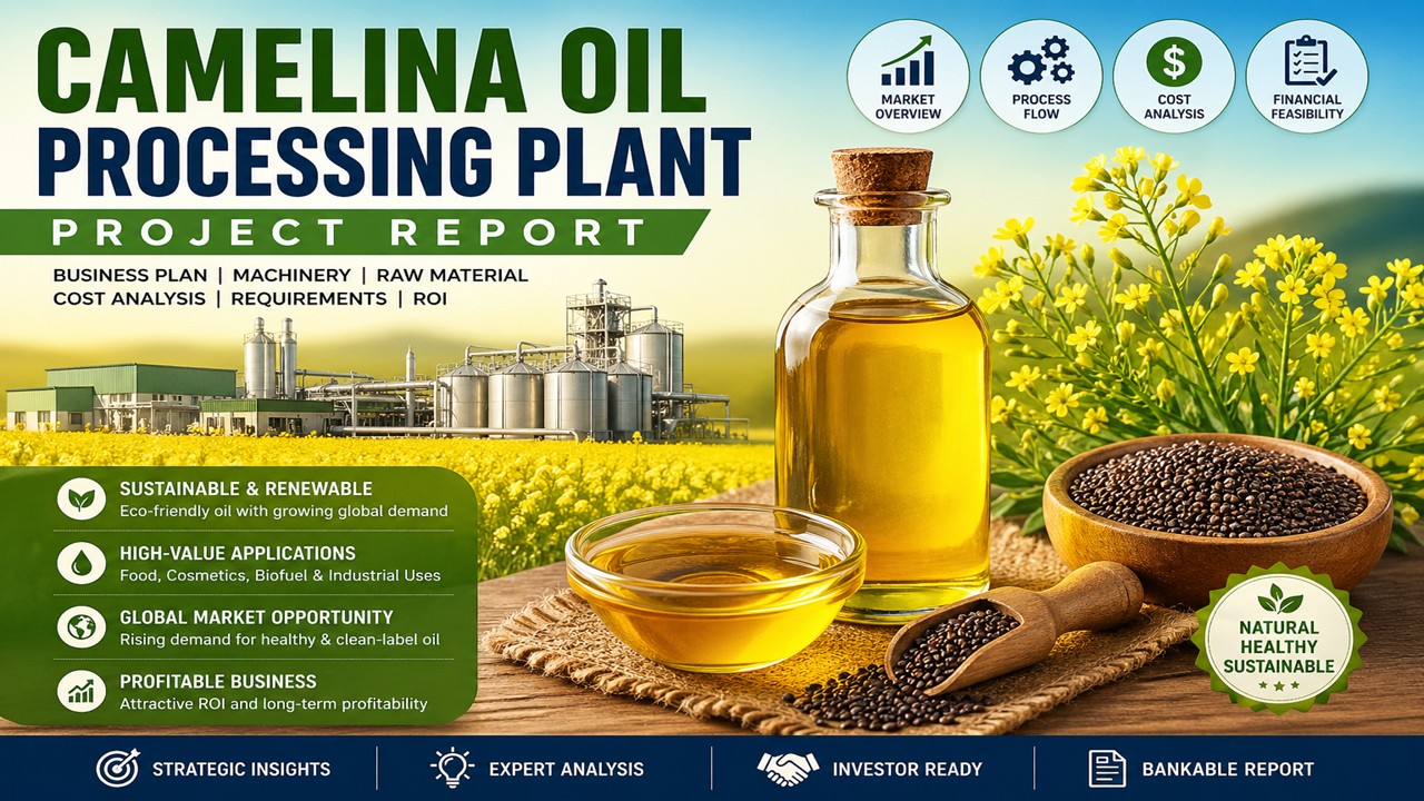 Image for Camelina Oil Detailed Project Report (DPR): Financial Modeling and Business Viability Assessment with ID of: 7100553