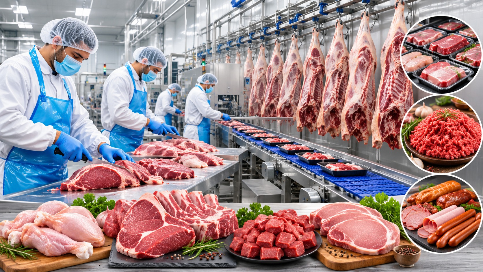 Image for Setting Up a Meat Processing Unit 2026: Machinery, Raw Materials, and Investment Guide with ID of: 7145530