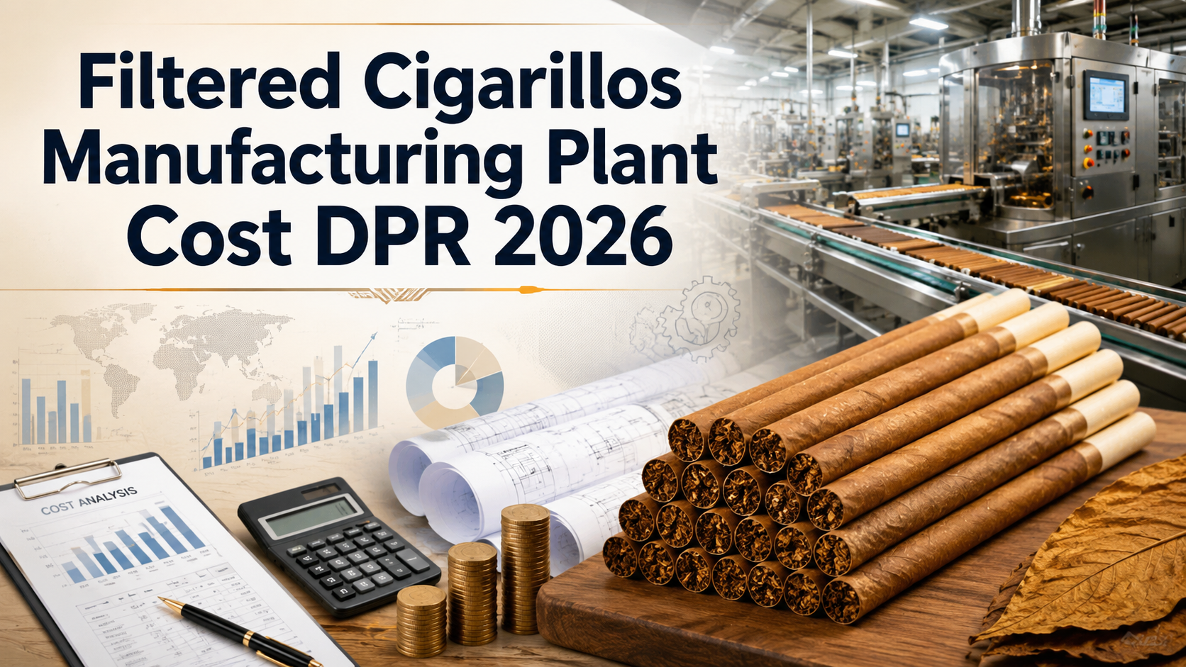 Image for Cost of Setting Up a Filtered Cigarillos Manufacturing Plant 2026: Demand Analysis and ROI with ID of: 7173340
