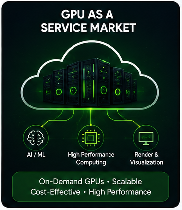 Image for GPU As A Service Market Gains Momentum From Expanding AI Workloads with ID of: 7182413