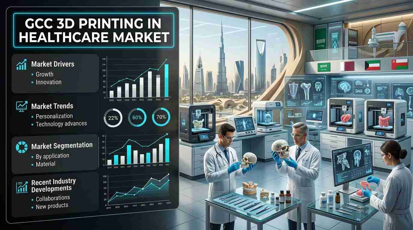 Image for GCC 3D Printing in Healthcare Market Size, Growth, Trends, and Forecast 2026-2034 with ID of: 7186863