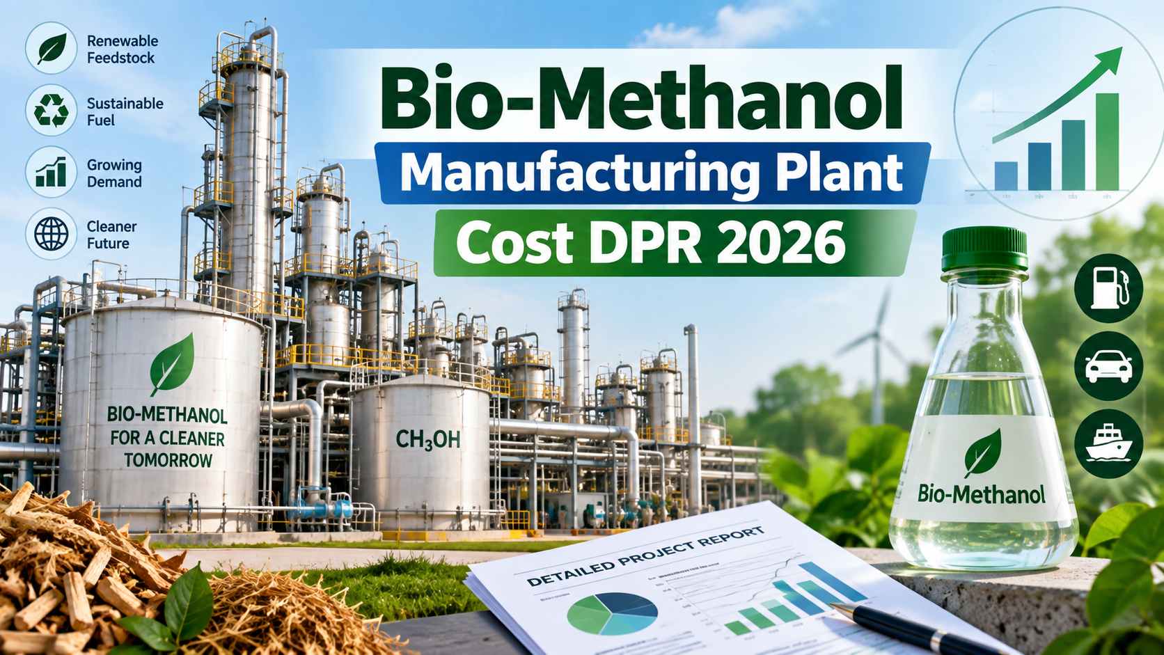 Image for Cost Analysis for Bio-Methanol Manufacturing Plant 2026: Setup Requirements with ID of: 7206487