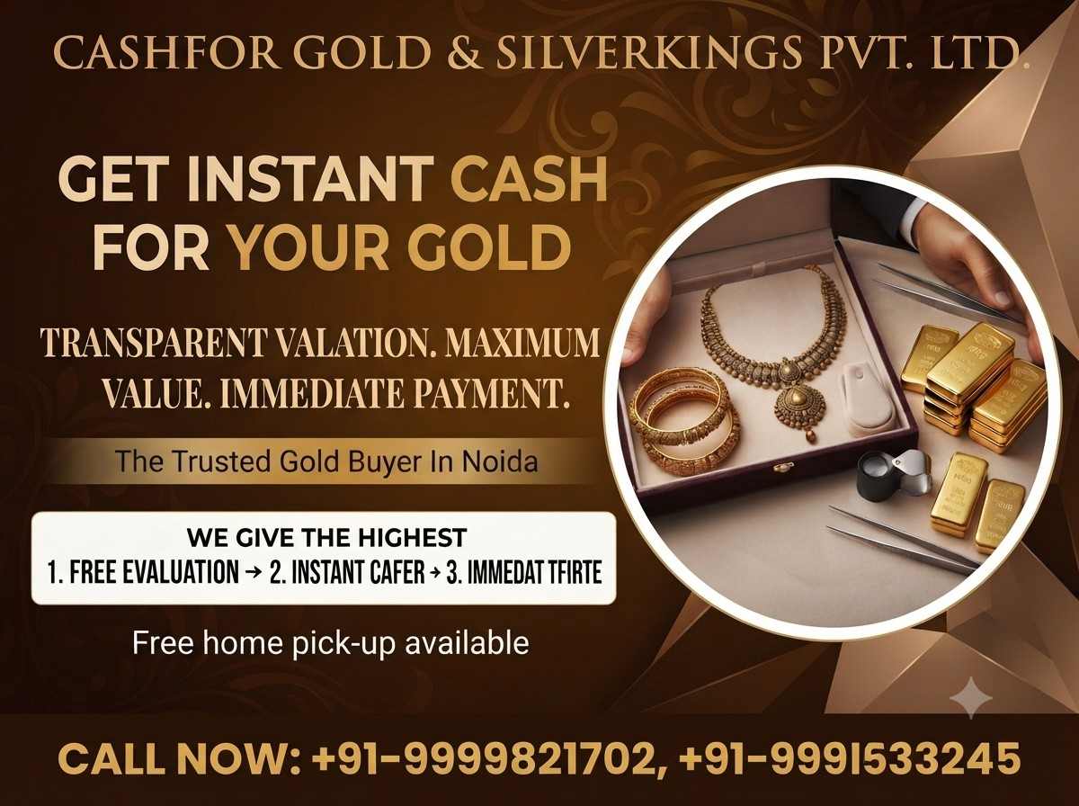 Image for How Is Gold Evaluated by a Gold Buyer in Noida Sector 18? with ID of: 7217990
