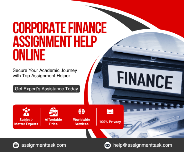 Image for Searching for Corporate Finance Assignment Writing Help in Malaysia by Professionals with ID of: 7219180