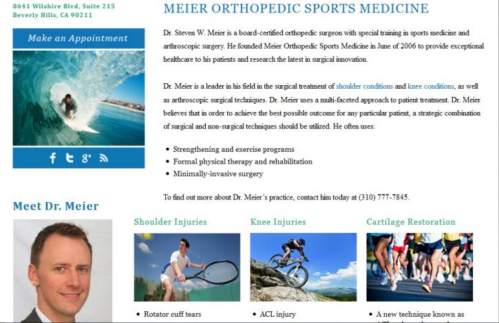 Image for Orthopedic Surgeon Los Angeles with ID of: 736208