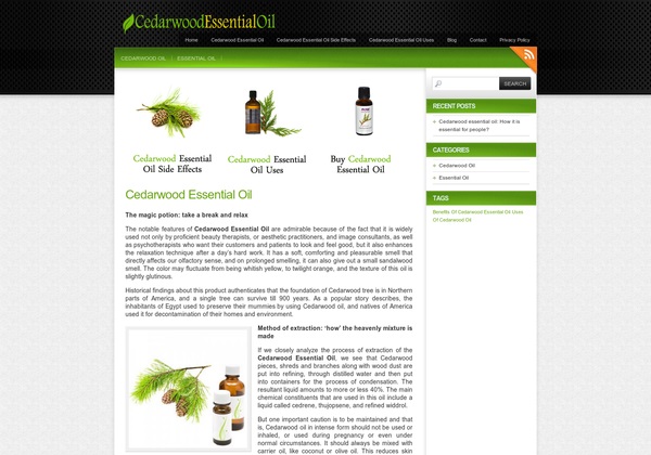 Image for Cedarwoodessentialoil,The magic with ID of: 741321