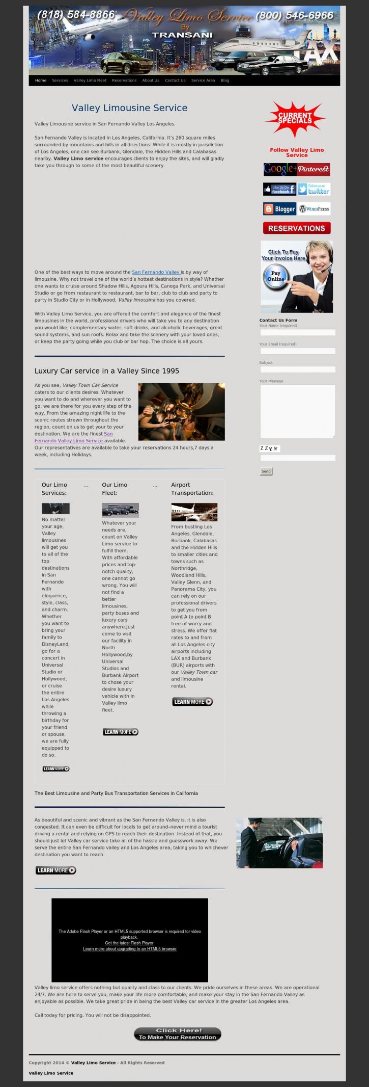 Image for ValleyLimoService.com with ID of: 741370