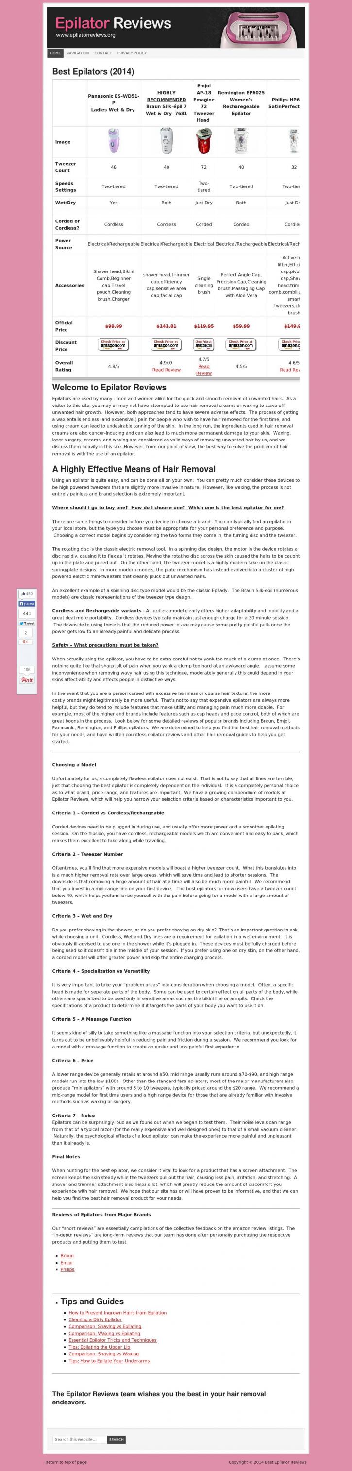 Image for EpilatorReviews.Org with ID of: 741739