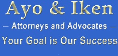 Image for Ayo and Iken PLC with ID of: 747283