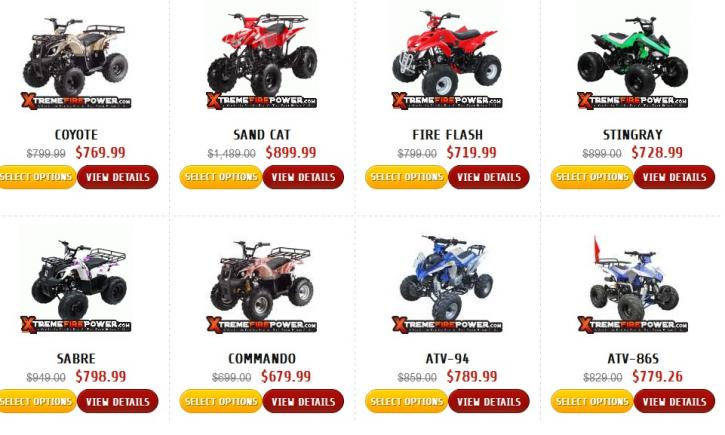 Image for cheap four wheelers with ID of: 773105