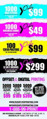 Image for Rush Flyer Printing with ID of: 784112