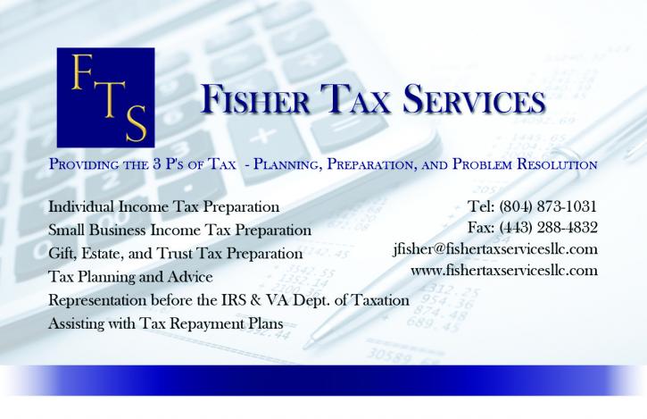 Image for Fisher Tax Services, LLC with ID of: 789030