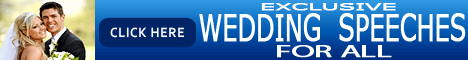 Image for Sample Wedding Speeches with ID of: 789814