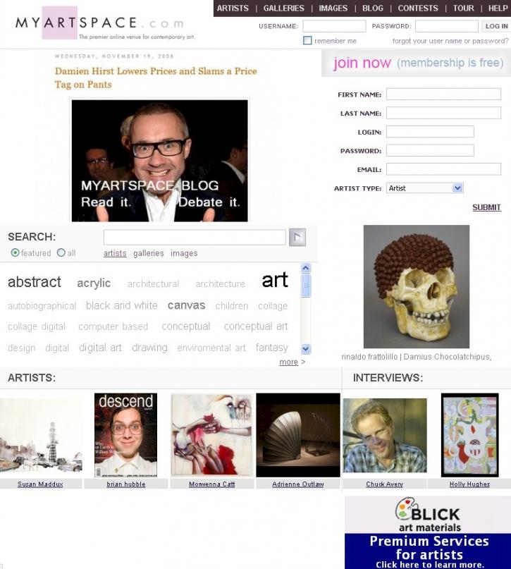 Image for Relaunch of myArtspace  with ID of: 819171