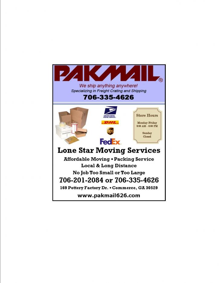 Image for PAKMAIL / LONE STAR MOVING SERVICES with ID of: 91649