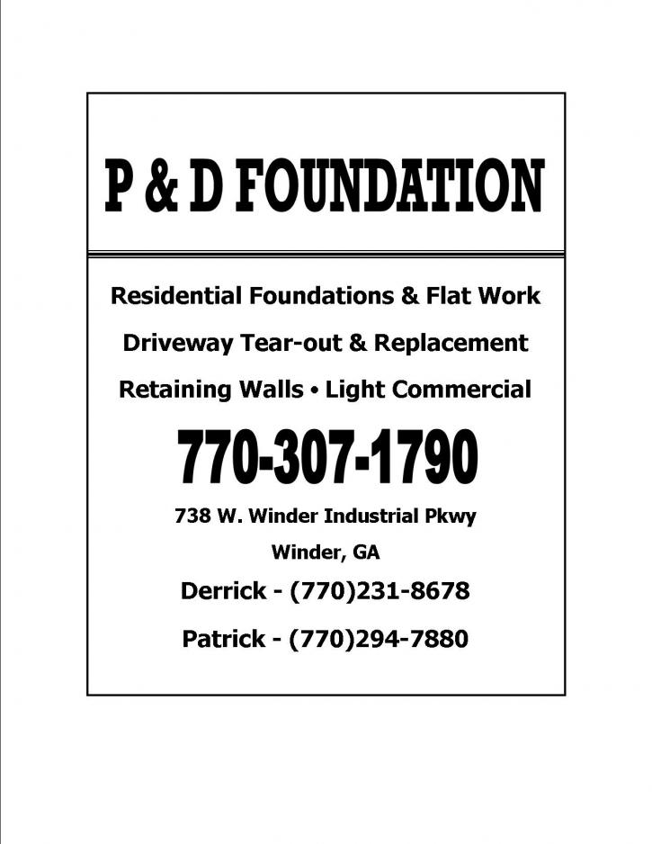 Image for P & D FOUNDATION with ID of: 91706
