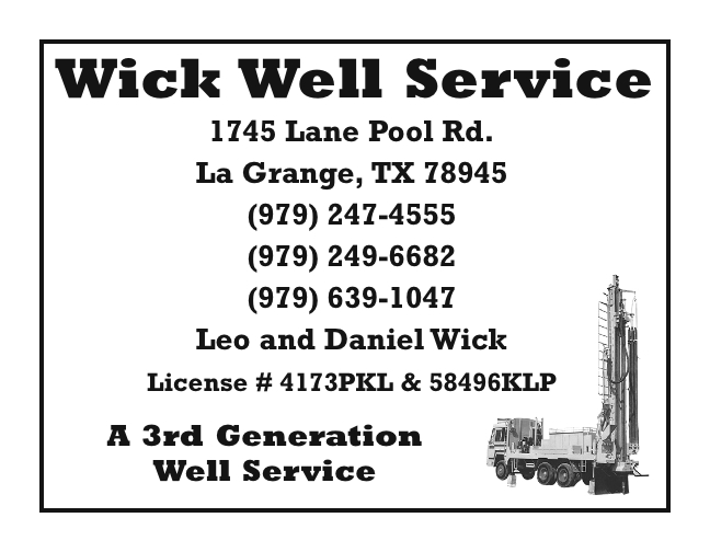 Image for Wick Well Service with ID of: 829634