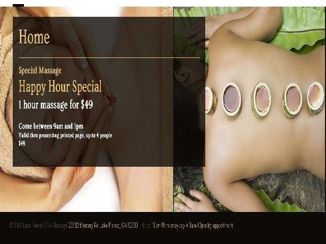 Image for Lake Forest Spa Massage with ID of: 829673