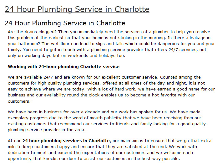 Image for Queen Charlotte Plumbing with ID of: 832314