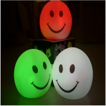 Image for Colors Changing LED Smiling Face Shape Night Lights Lamp for Party Bedroom Decor Wedding Christmas with ID of: 839073