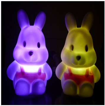 Image for Colors Changing Cute Rabbit LED Night Lights Lamp For Party Bedroom Decor Wedding Christmas with ID of: 839097