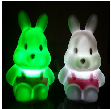 Image for Colors Changing Cute Rabbit LED Night Lights Lamp For Party Bedroom Decor Wedding Christmas with ID of: 839098