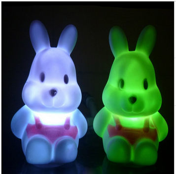 Image for Colors Changing Cute Rabbit LED Night Lights Lamp For Party Bedroom Decor Wedding Christmas with ID of: 839100