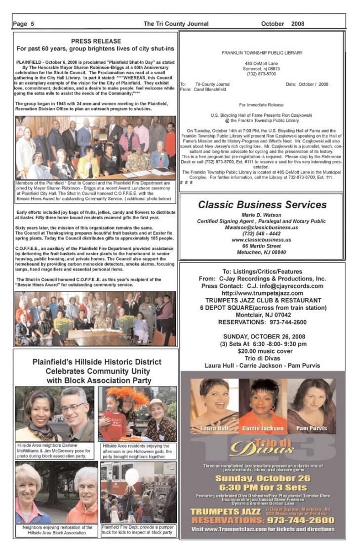 Image for TRICOUNTY JOURNAL OCTOBER 2008 with ID of: 84395