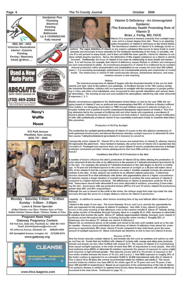 Image for TRICOUNTY JOURNAL OCTOBER 2008 with ID of: 84396